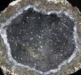 Las Choyas Geode With Amethyst Crystals #33789-2